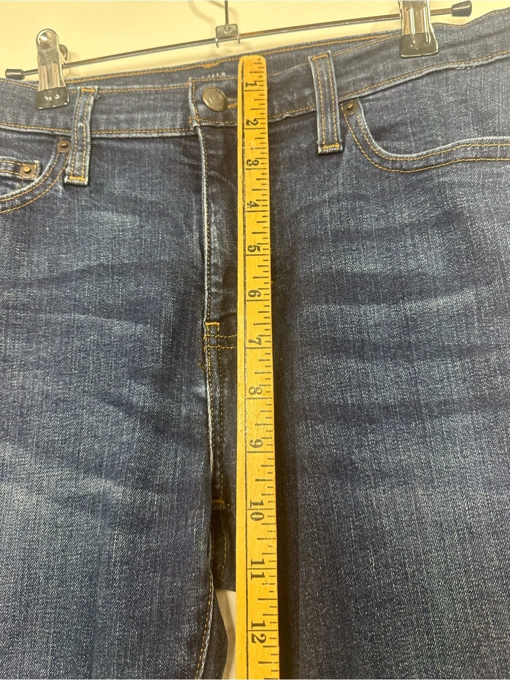 J.Crew Mercantile Flex Jeans Mens 30x30 Dark Wash Stretch Denim Blue
